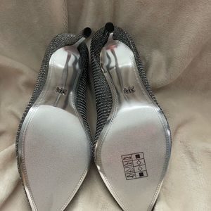 Chrome Michael Kors Heels size 7.5